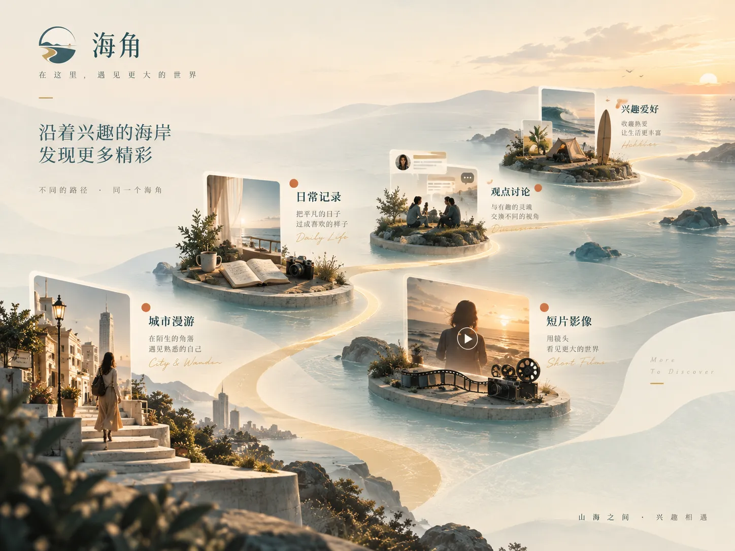 沿海公路的一段黄昏记录